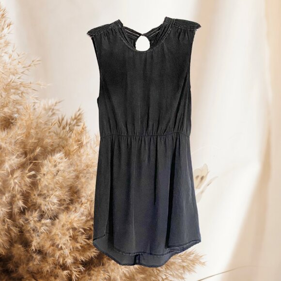 Faded Silk Mini Dress — Wild Garden Edit - Picture 1 of 7